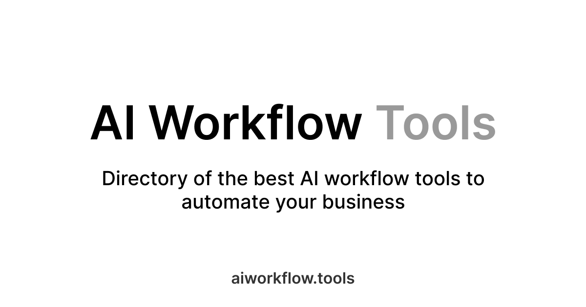 Aiworkflow