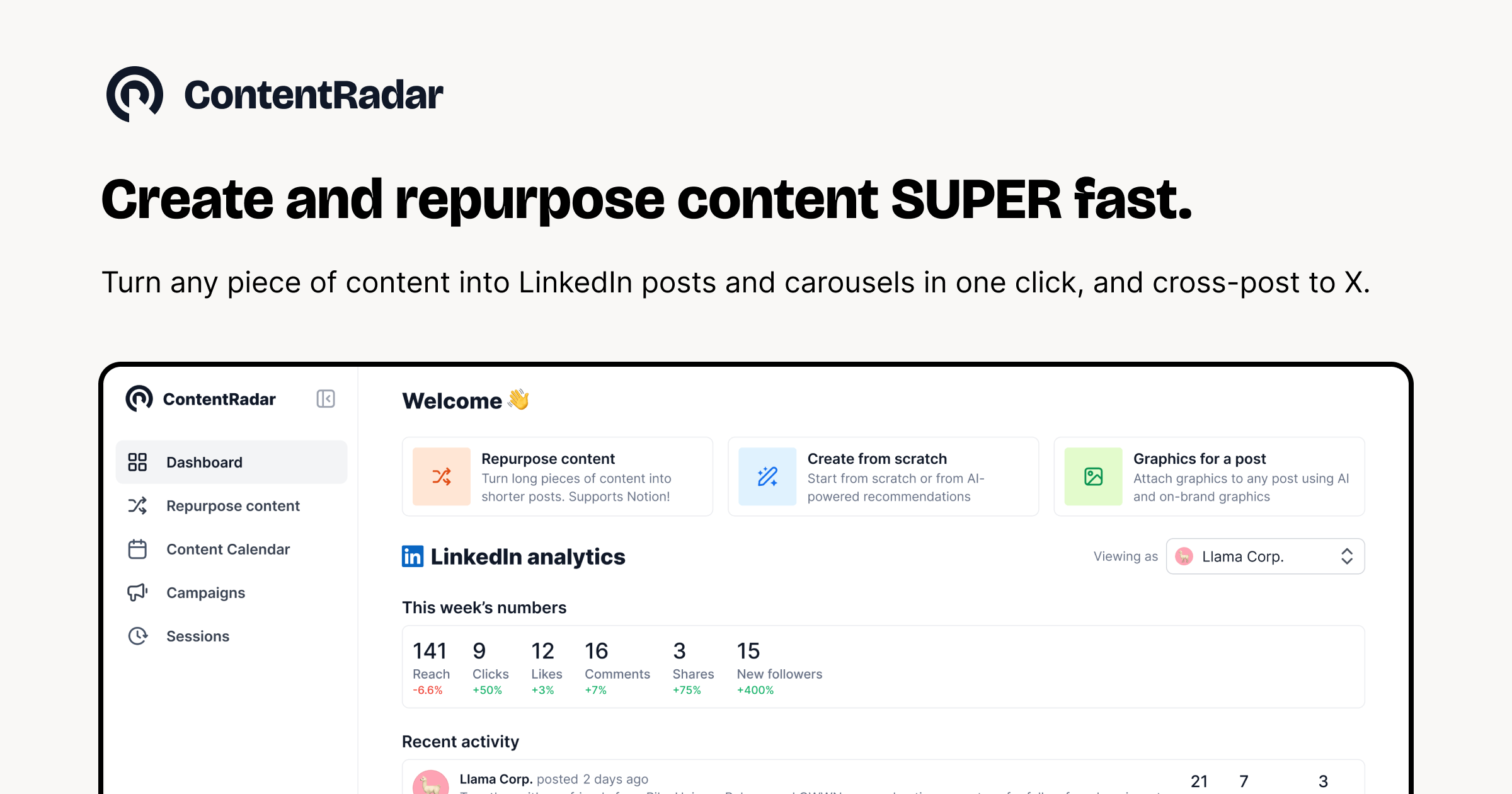 Contentradar