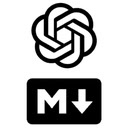 ChatGPT to Markdown, Obsidian & Notion