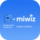NotebookLM to Miwiz Flashcards