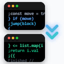 AI Chat Fast Code Scroller