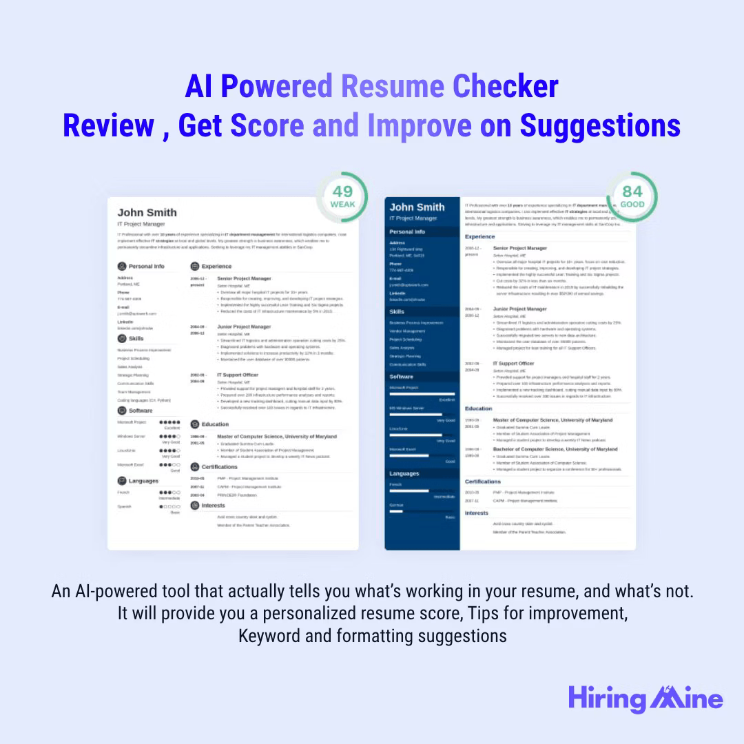 AI Powered Resume Checker