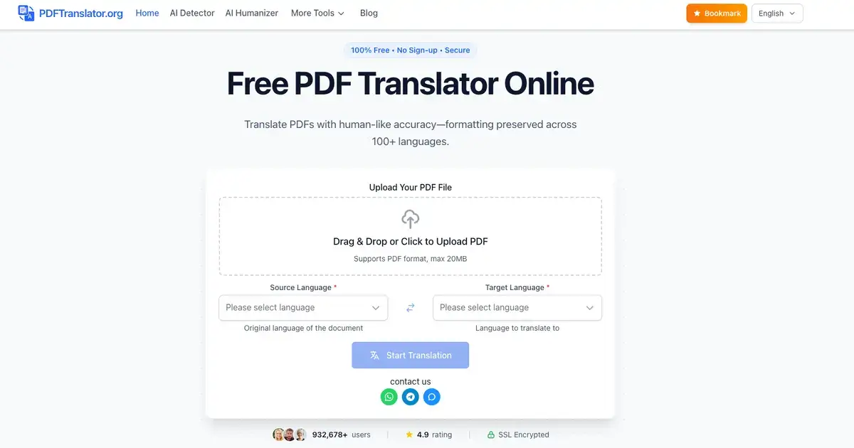PDFTranslator.org