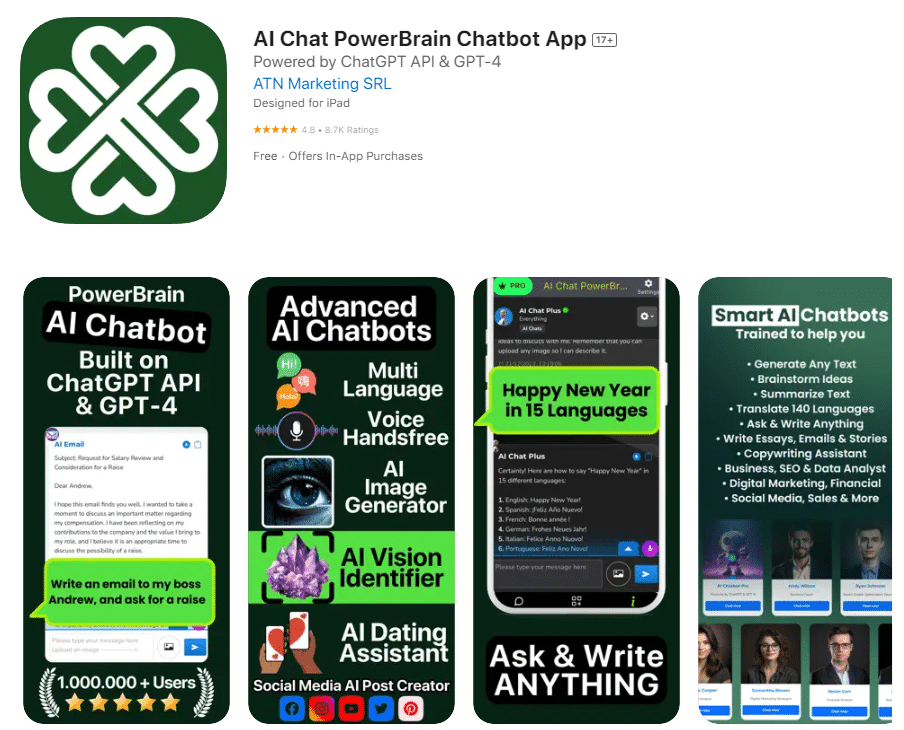 AI Chat PowerBrain