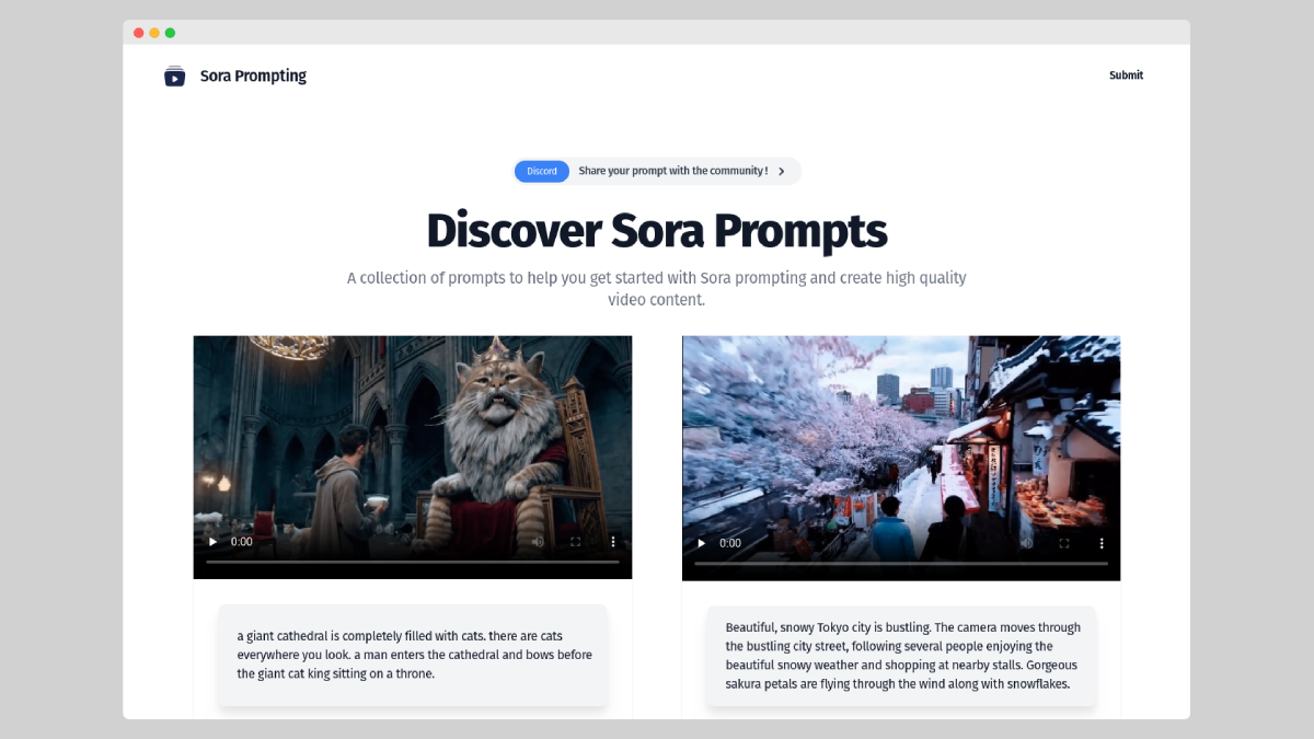 SoraPrompting